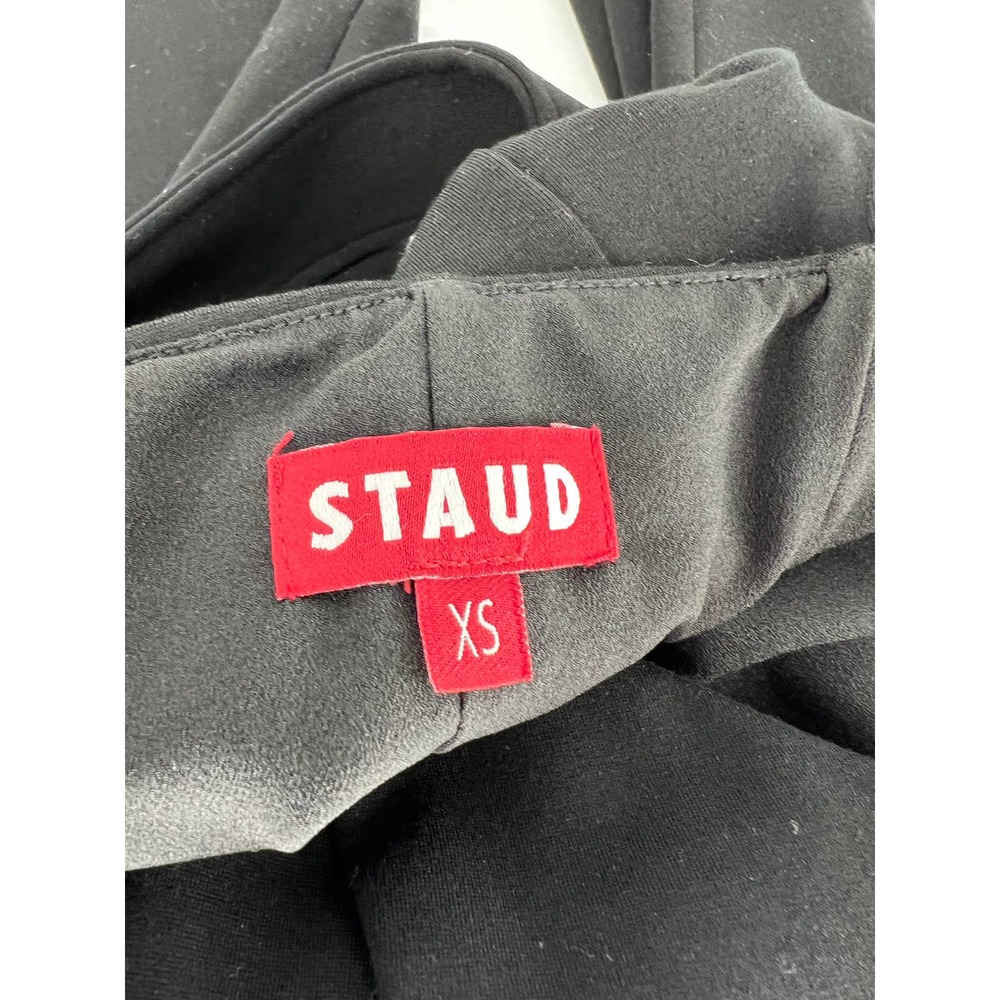 Staud Black Umbria Belted Jumpsuit - Picture 12 of 16